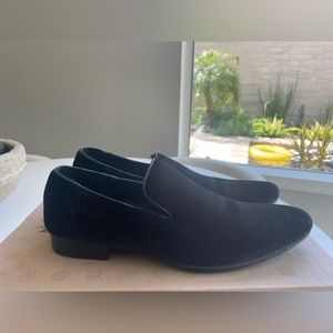 Bravo brand silk material dress shoes - 8.5 US loafers